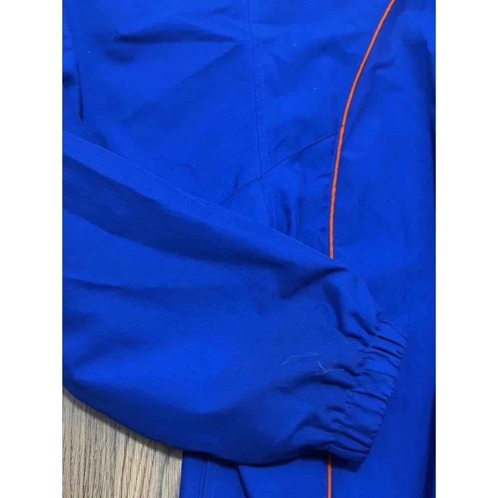 Florida Gators Jacket Mens Medium Russell Athletic Team Issue Windbreaker Blue